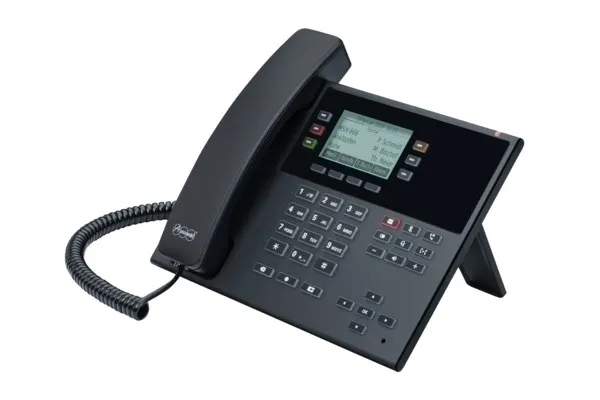 Telefon Auerswald COMfortel D-110 - VoIP z ID dzwoniącego - SIP RTCP RTP SRTP SIPS - połączenie trójstronne