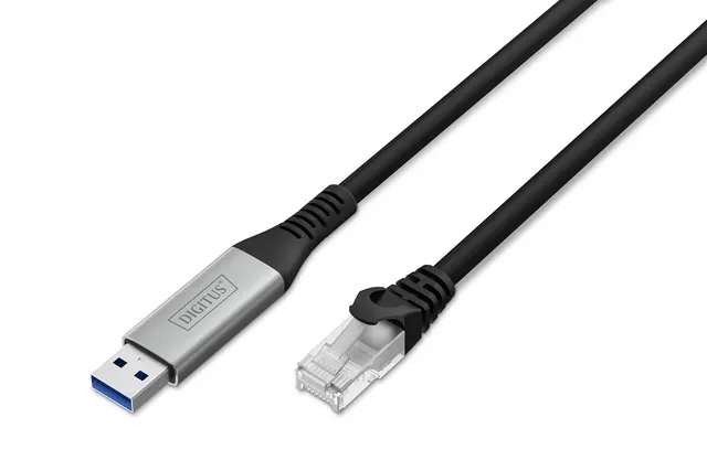 Digitus Kabel USB-A - RJ45 Ethernet 1 Gbit/s 10 m