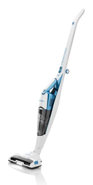 Hyundai VC 914 Odkurzacz stojący 2 w 1 Bateria Suchy HEPA Bez worka 0 5 l Biały Niebieski