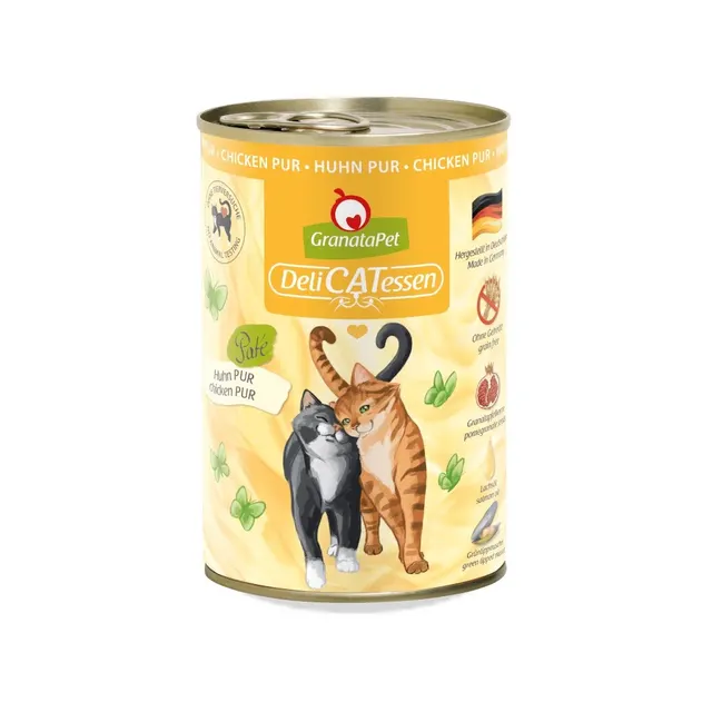 GranataPet DeliCatessen kurczak mokra karma dla kota 400g