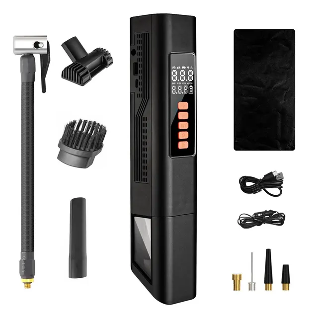 Extralink ODKURZACZ SAMOCHODOWY Z KOMPRESOREM 2W1 12V USB