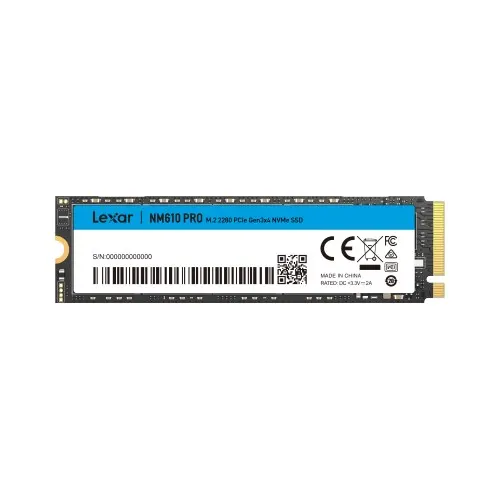 M.2 500GB Lexar NM610PRO 2280 PCIe3.0 x 4