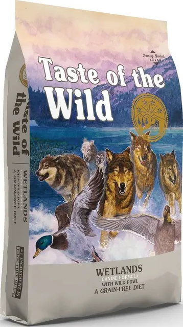 TASTE OF THE WILD Wetlands Canine Formula - sucha karma dla psa - 12 2 kg