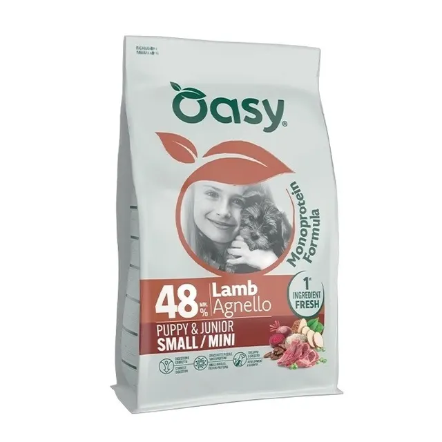 Oasy One Animal Protein Puppy Small/Mini Lamb 0 8kg
