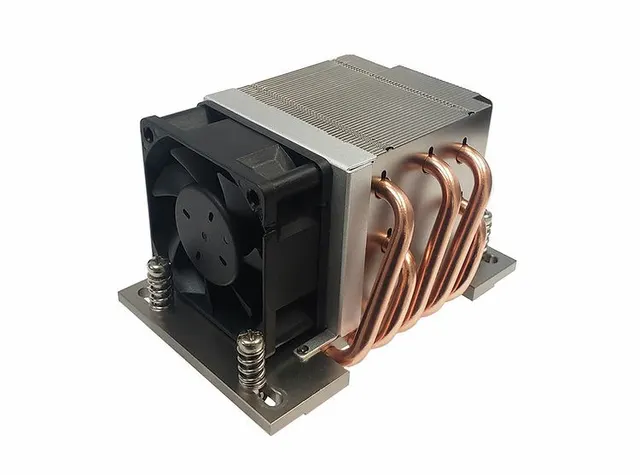 Dynatron A54 system chłodzenia komputerów Procesor Chłodnica powietrza 6 cm Czarny Szary 1 szt.