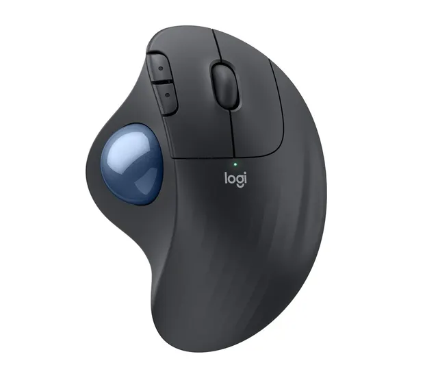 Logitech ERGO M575 for Business myszka Biuro Po prawej stronie RF Wireless + Bluetooth Manipulator kulkowy 2000 DPI