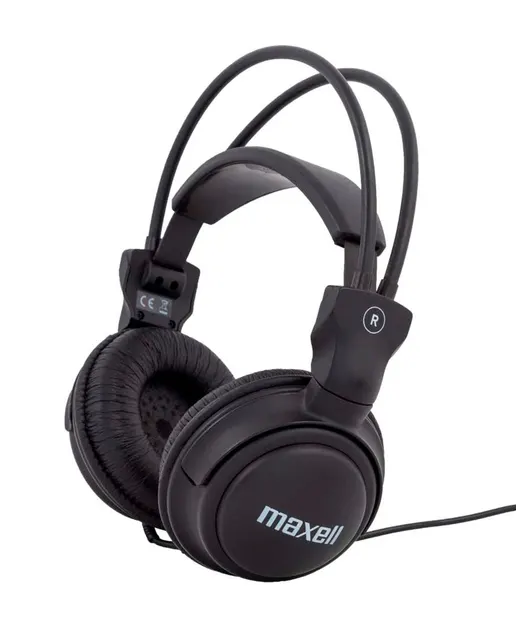 MAXELL HOME STUDIO Słuchawki Headphones czarne idealne do domowego studia