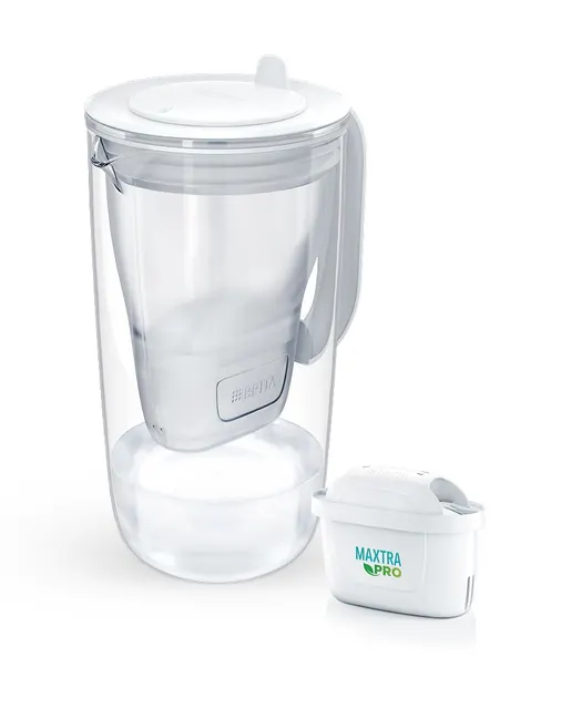 Dzbanek filtrujący Brita Glass+1 Maxtra Pro PP (szary)
