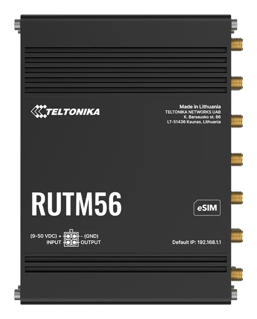 Teltonika RUTM56 Dual-Modem-Router 5G eSIM