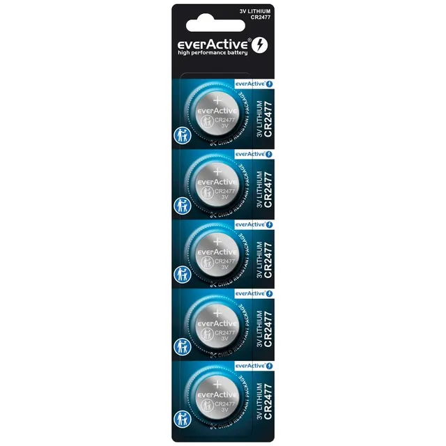 EVERACTIVE BATERIA LITOWA CR2477 BLISTER 5 SZT. CR24775BL