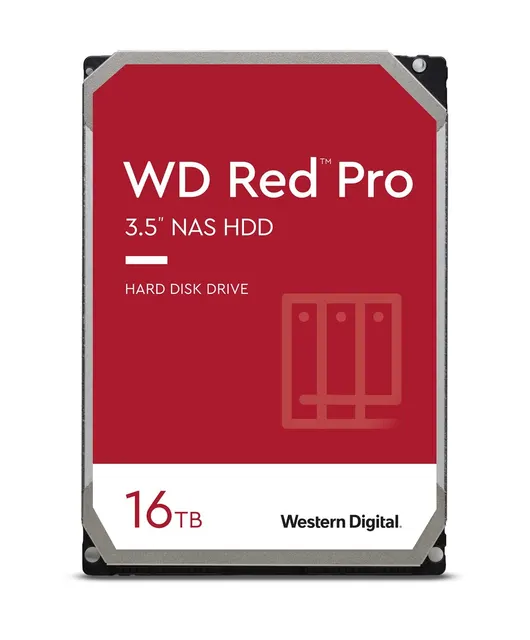 Dysk HDD WD Red Pro WD161KFGX (16 TB ; 3.5 ; 512 MB; 7200 obr/min)