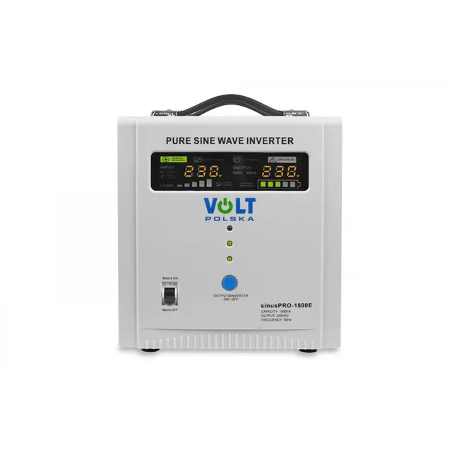 Przetwornica VOLT POLSKA SINUSPRO-1500E 12V 1050/1500W