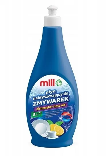 MILL Płyn nabłyszczający do zmywarek 3 in 1 500 ml