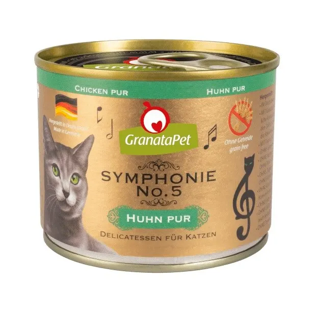 GranataPet Symphonie No.5 kurczak mokra karma dla kota 200g