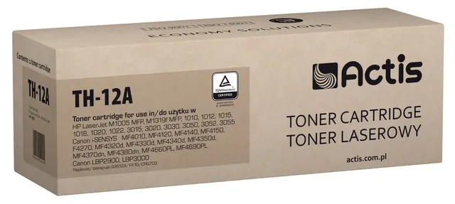 Actis TH-12A Toner (zamiennik HP 12A Q2612A Canon FX-10 Canon CRG-703; Standard; 2000 stron; czarny)