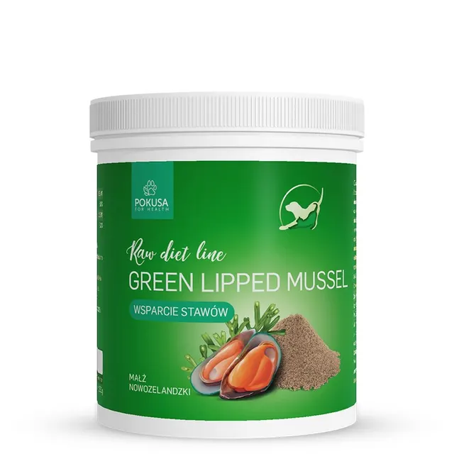 Pokusa Raw Diet Line Green Lipped Mussel 150g
