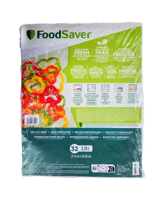 Worki do próżniowego pakowania żywności FoodSaver FSB3202-I (32szt.; 28x35 6cm)