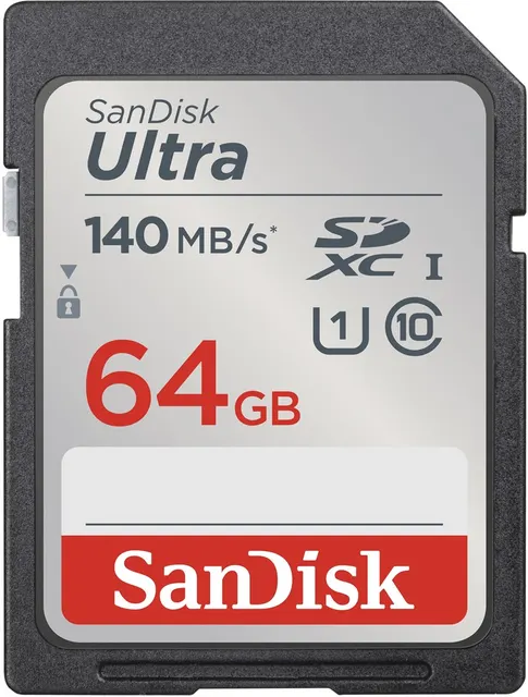 Karta SD 64GB SanDisk SDXC UHS-I 140MB/s SDSDUNB-064G-GN6IN