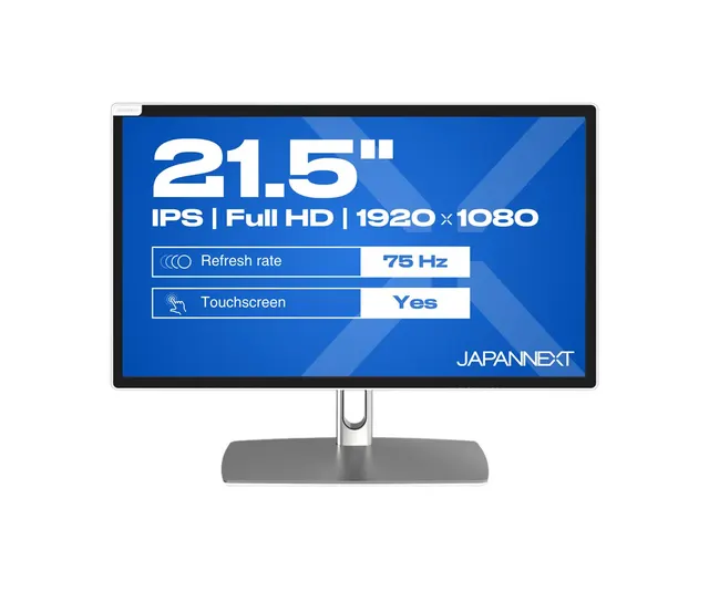 Monitor JAPANNEXT 54 6cm JN-IPS2152FHDR-C65W-FLD-T HDMI/DP Touch FHD