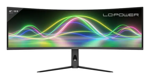 LC-Power 49 LC-M49QCK Zakrzywiony VA+DP+2xHDMI - Płaski panel (TFT/LCD) - 124.5 cm [Klasa energetyczna F]