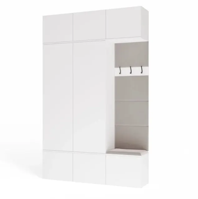 GARDEROBA HAGA III 2SZ1W BIEL