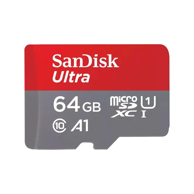 SANDISK ULTRA microSDXC 64GB 140MB/s + SD ADAPTER