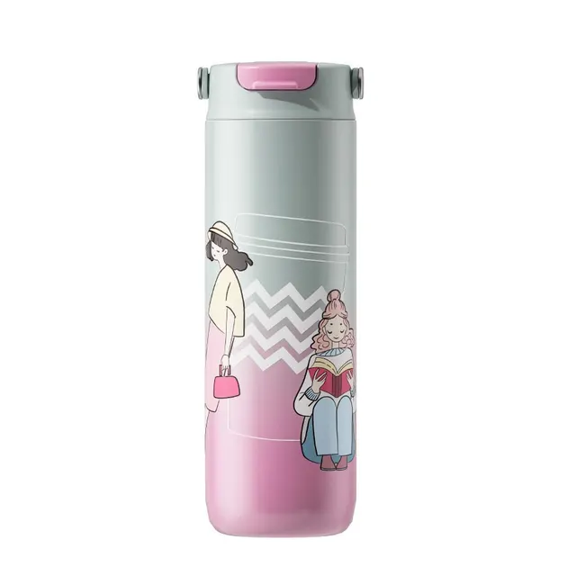 Kubek termiczny dla dzieci 600ml GIRLS MR-1644-C-NEW MAESTRO