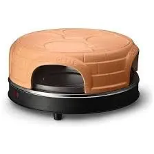 Emerio Pizzarette urządzenie do wypieku pizzy 1 pizza(e) 1100 W Czarny Brązowy