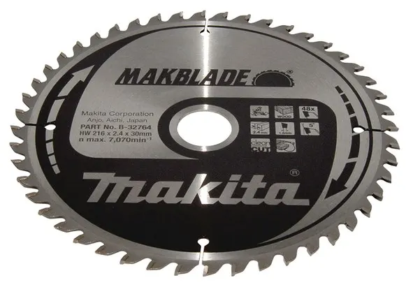 Makita piła tarczowa 216x30x48z Makblade drewno