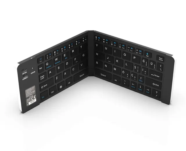 Inca IBK-579BT klawiatura Dom Bluetooth Metaliczny Srebrny