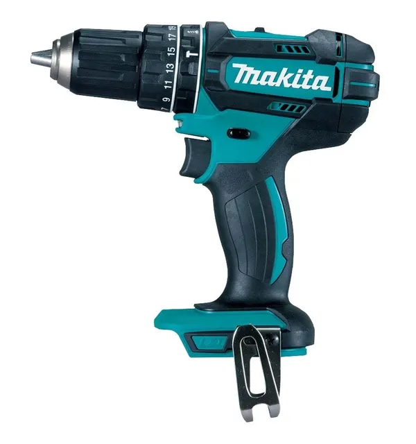 Makita DHP482Z wiertło Zamek centralny 1 8 kg Czarny Niebieski
