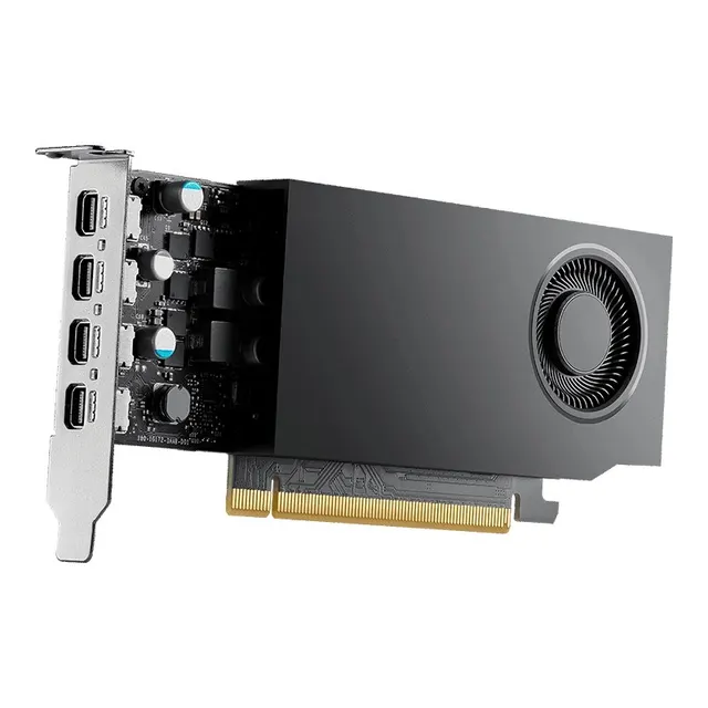 PNY NVIDIA A400 4GB GDDR6 64-bit Low Profile PCIe 4.0 x8 Single slot 4 x Mini DisplayPort 1.4a 50W LP bracket small box