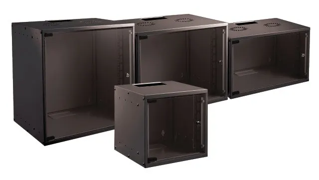 EFB Elektronik WGB-1912TS.45 stojak 12U Szafa wisząca Czarny