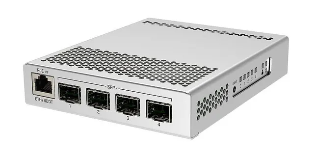 Switch Mikrotik CRS305-1G-4S+IN Zarządzany Gigabit Ethernet (10/100/1000) Obsługa PoE Biały