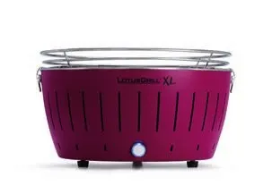 LotusGrill G435 U PU grill Czajnik Węgiel drzewny (paliwo) Fioletowy