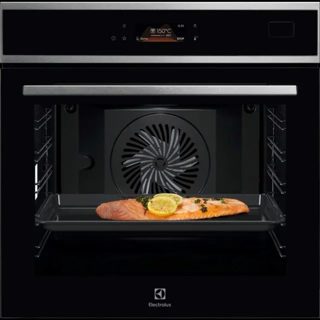 Piekarnik parowy Electrolux EOB8S38X MealAssist SteamPro 72 l, SteamPro, MealAssist, szybkie nagrzewanie, srebrno-czarny