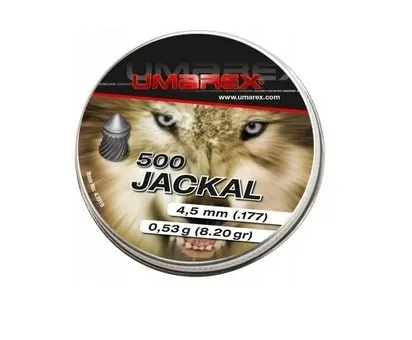 Śrut 4 5 mm Umarex Jackal Pointed Ribbed 500 szt