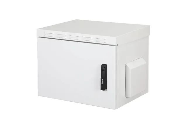 Digitus Szafa sieciowa wisząca 19 7U rack 600x450 drzwi pełne szary niedzielona złożona IP55 100kg
