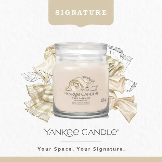 Świeca średnia WARM CASHMERE YANKEE