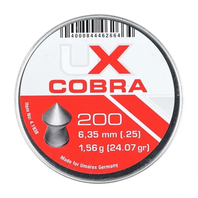 Śrut 6 35 Umarex Cobra Pointed Ribbed 200 szt.
