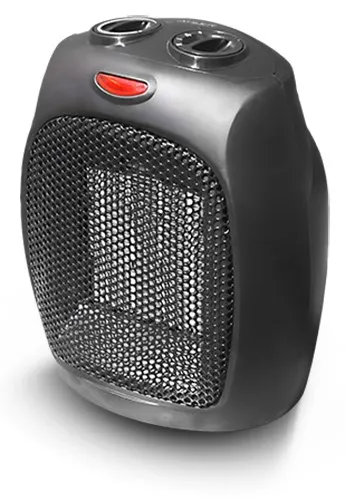 Termowentylator Adler AD 7702 (1500W; 2 stopnie grzania; kolor czarny)