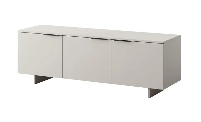 Szafka RTV 3D ALMA 150x41 5xH55 kaszmir