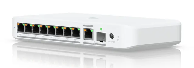 Switch Ubiquiti USW-Flex-2.5G-8-PoE, 8x 2.5GbE RJ45 1x 10GbE SFP+ 196W