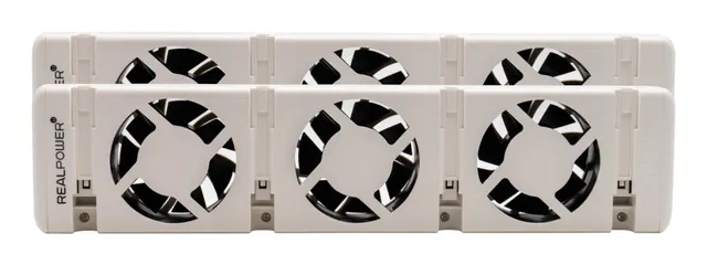 Zestaw 3 wentylatorów RealPower Heater Fan HL-2.2 511291