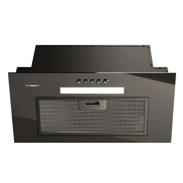 Okap do zabudowy MAAN Tytan 3 60 cm, LED, czarny