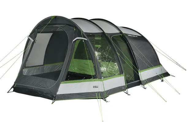 High Peak Bozen 5.0 Zielony Szary Namiot tunelowy