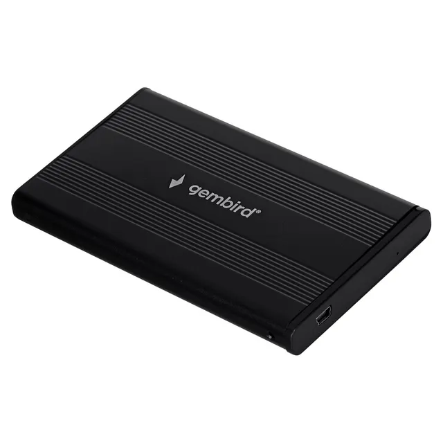 Obudowa GEMBIRD EE2-U2S-5 (2.5 ; USB 2.0; Aluminium; kolor czarny)