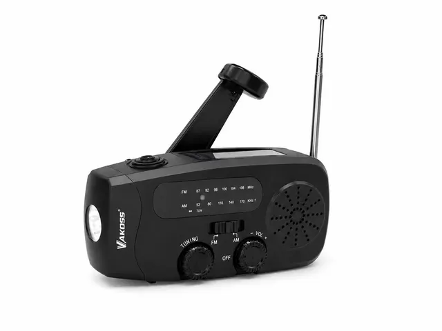 VAKOSS RADIO AWARYJNE FM/AM 2000MAH SOLAR LATARKA