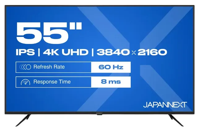 Monitor JAPANNEXT 139 7cm 16:9 3x HDMI UHD JN-IPS550UHD60F