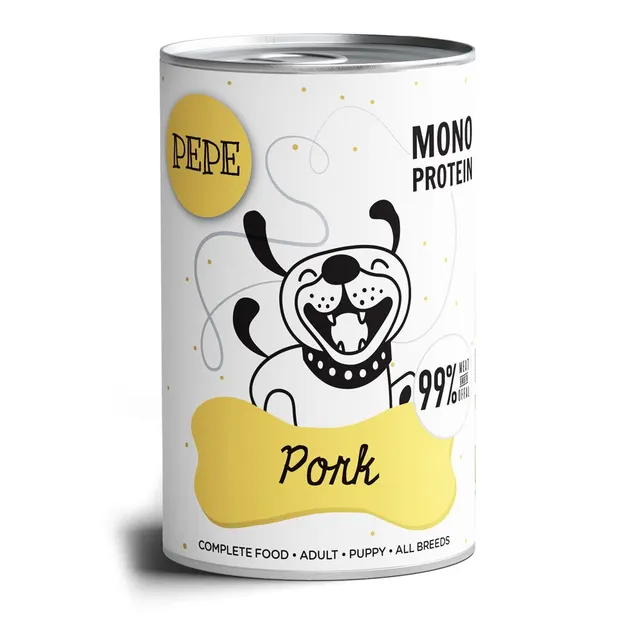 Paka Zwierzaka Pepe Pork 99% wieprzowina 400g